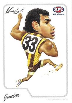 2010 Select Herald Sun AFL - All Star Caricatures #NNO Cyril Rioli Front